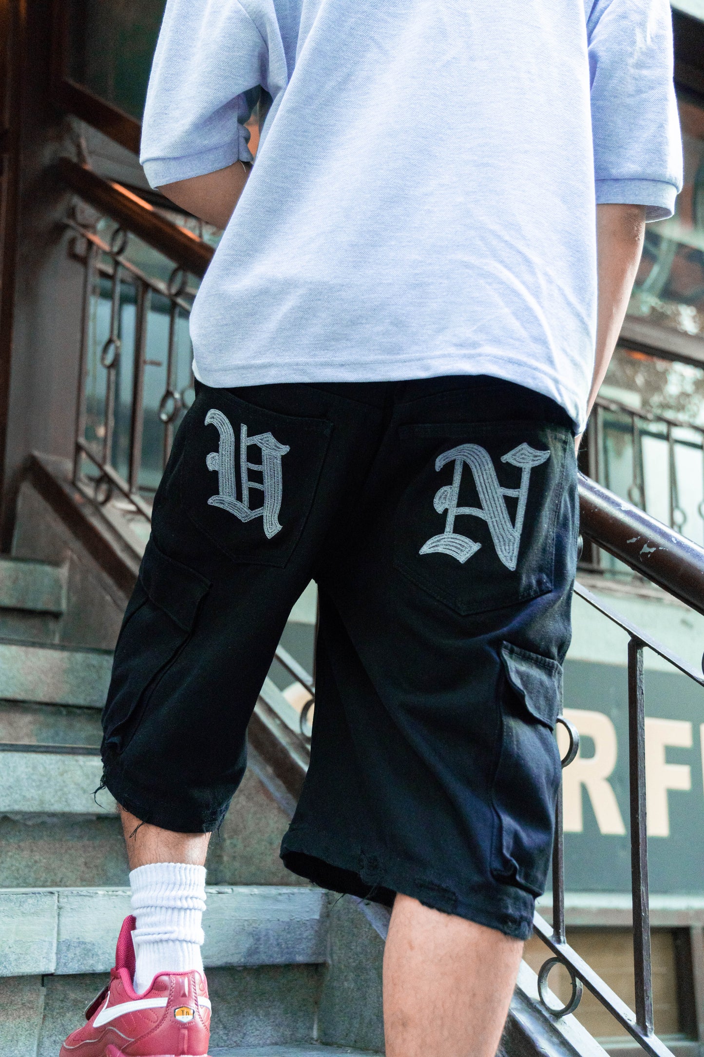 Cargo Denim Jorts | Iced Out