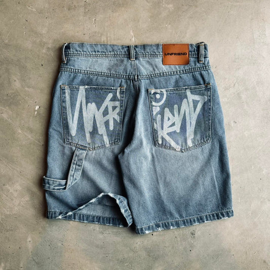 UNF BAGGY DENIM JORTS
