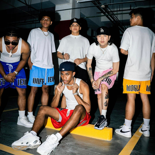 Short Silk Mesh - UNF BOLD SCRIPT