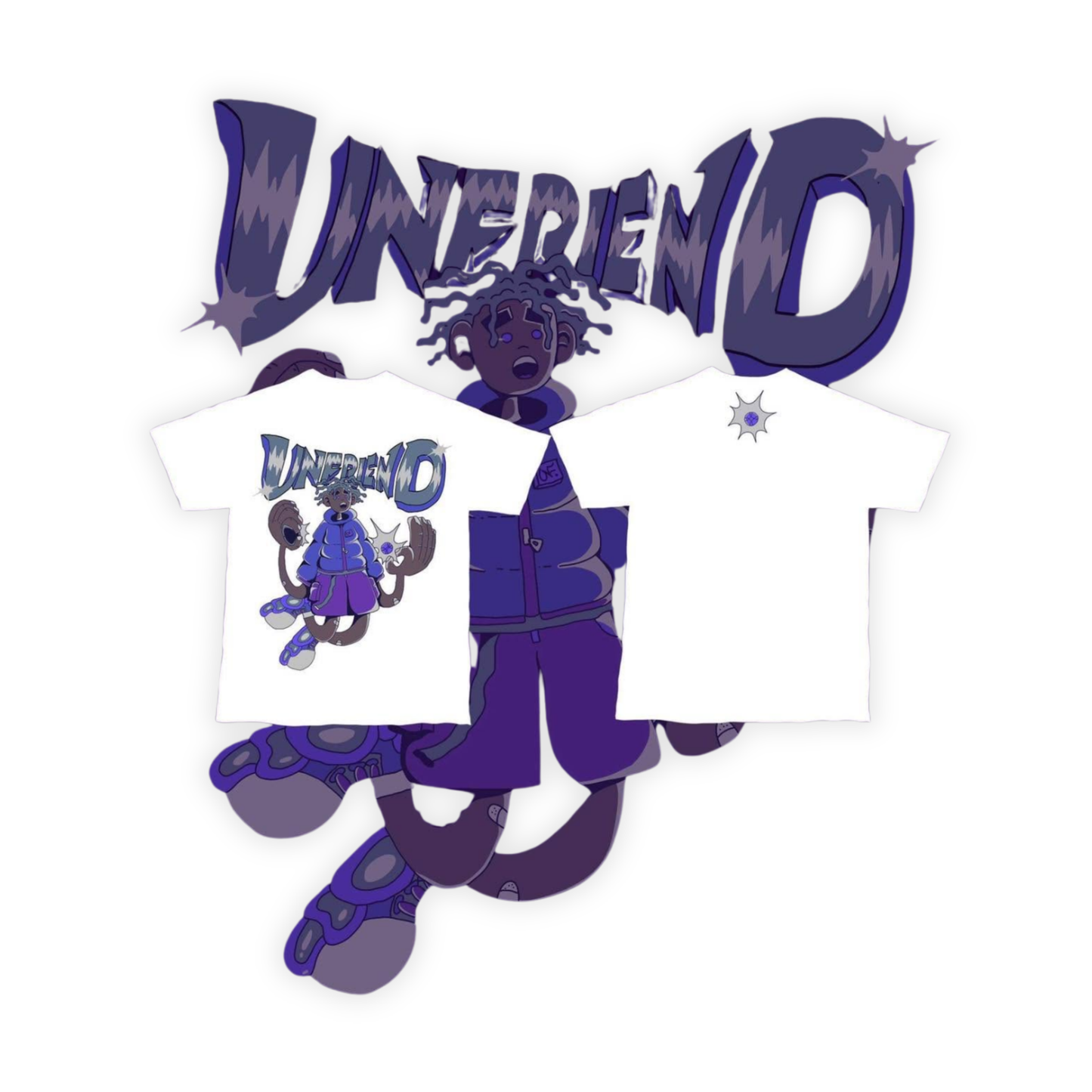 UNFRIEND - Cyber Mascot Tee – 01