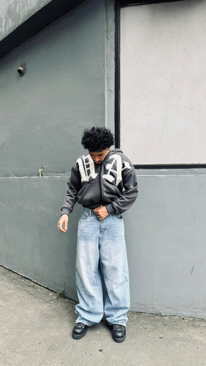 Zipped Hoodie | Unfriend Mark