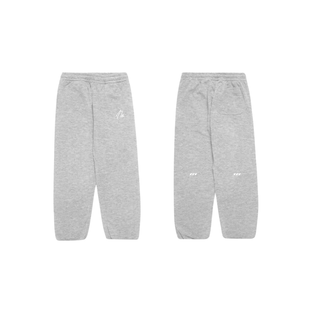 Gray Baggy Sweat Pants