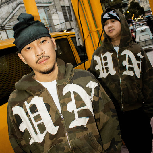 UNFRIEND Mark Zipped Hoodie - Camou