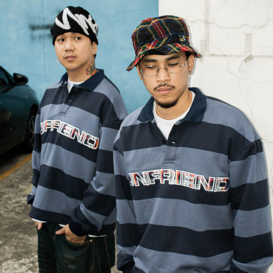 UNFRIEND Classic Plaid Long Sleeve Polo