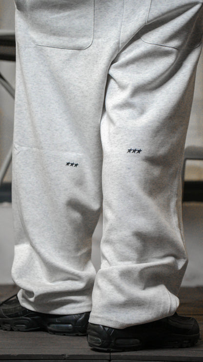 Gray Baggy Sweat Pants