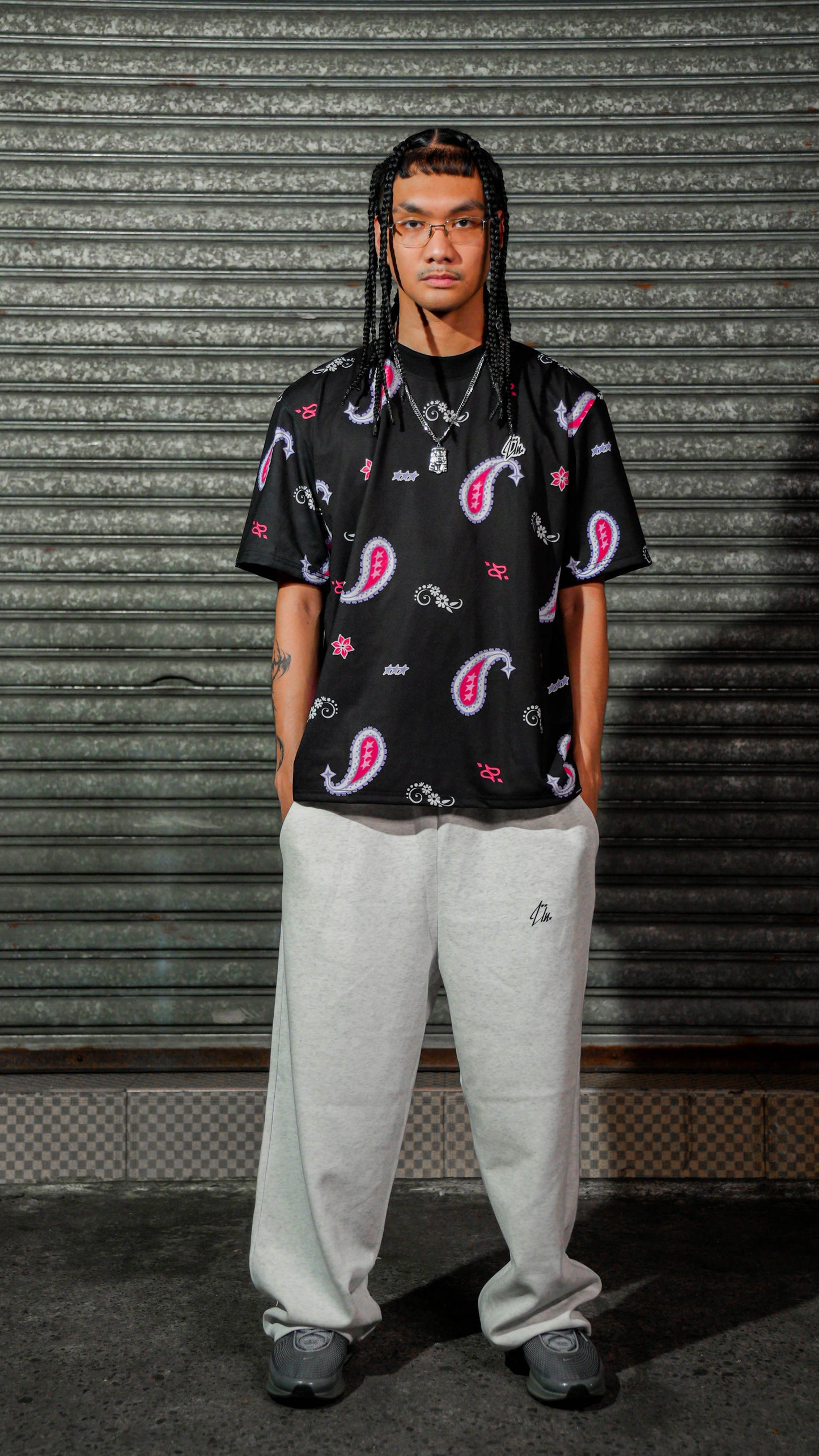 Relaxed Paisly Shirt