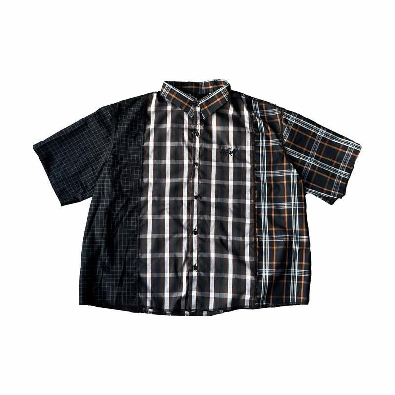 UNFRIEND PATCHWORK POLO BUTTON DOWN
