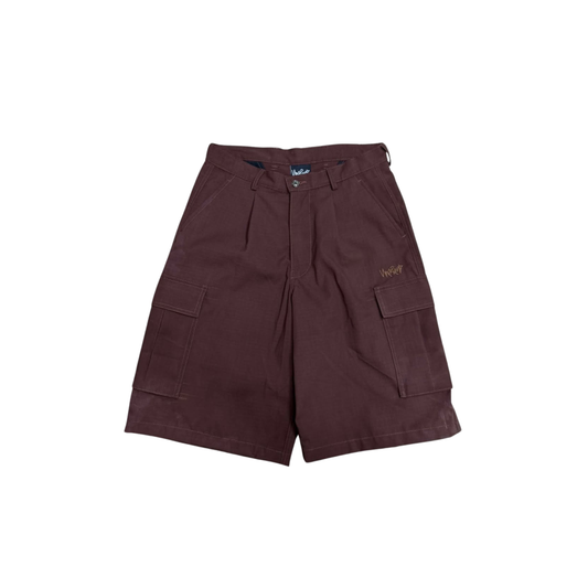 UNFRIEND PLEATED CARGO SHORTS