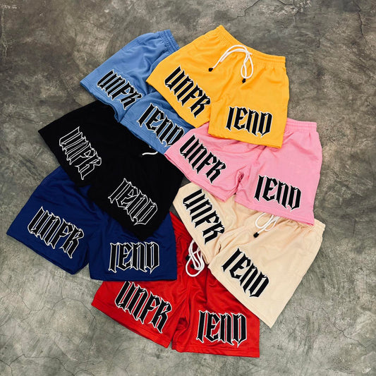 Short Silk Mesh - UNF BOLD SCRIPT